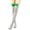 Light Gray, variant on Christmas Knee High Socks for Women Bulk, Elf Gifts, Long Xmas Colorful Cotton Holiday Socks for Adults Hot Pink