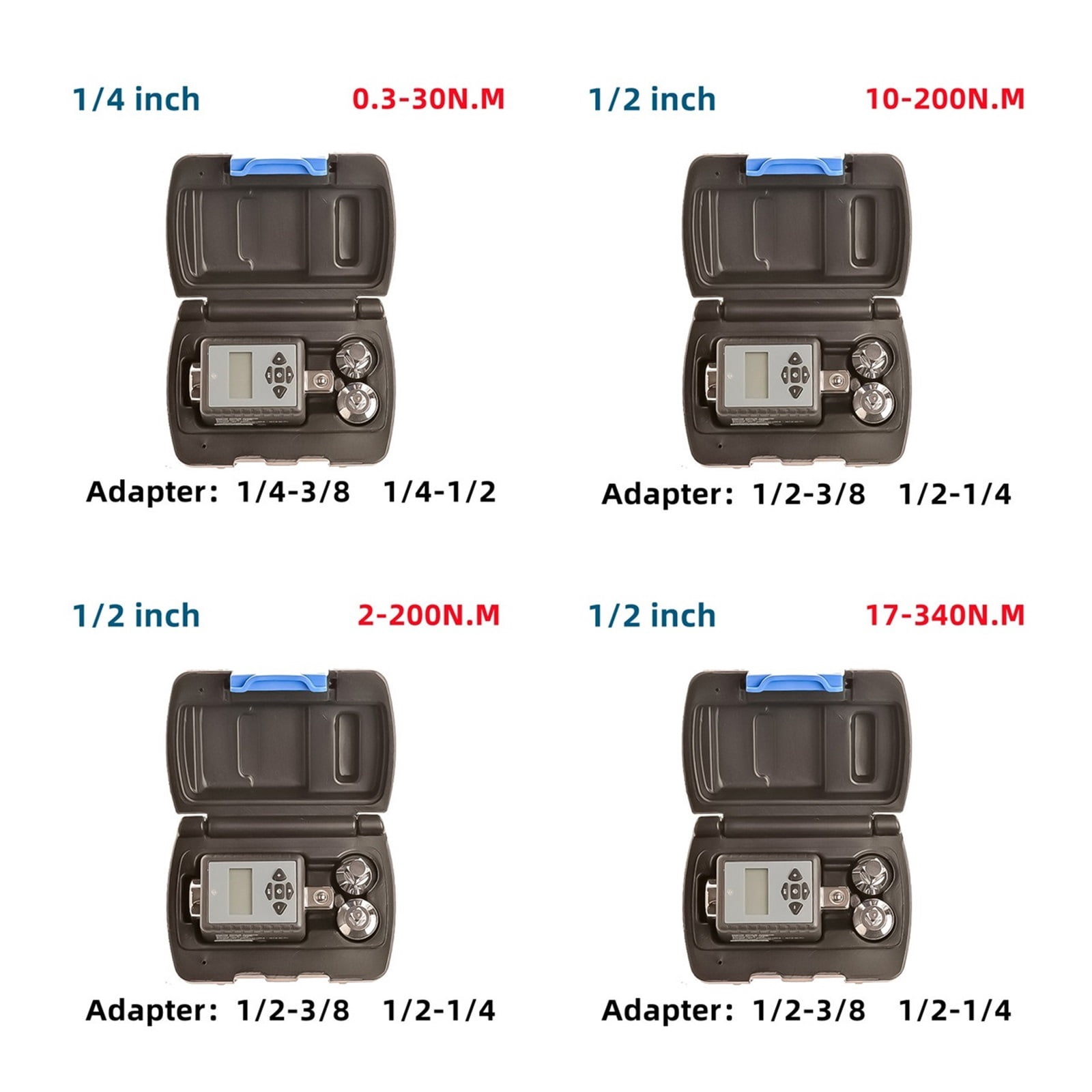 Digital Torque Adapter,Digital Torque Wrench Adapter High Accuracy Bike Repair Spanner Sensor Led Display And Torque Warning ,Versatile Torque Units