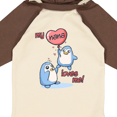 thumbnail image 4 of Inktastic My Nana Loves Me Boys or Girls Long Sleeve Baby Bodysuit, 4 of 5