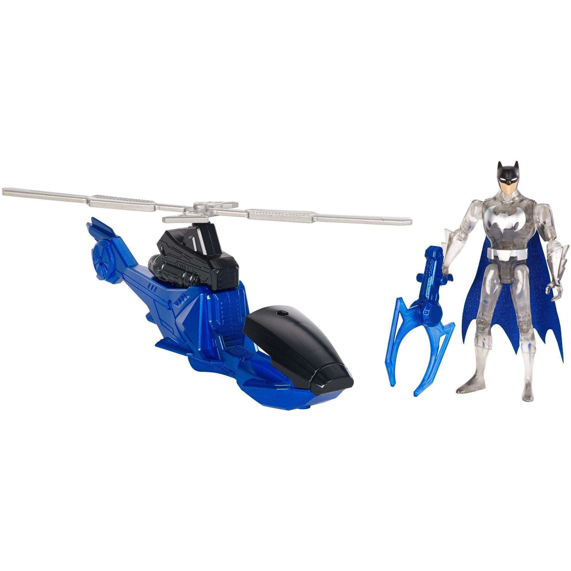 4.5 DC Justice League Action Batman & Batcoper Vehicle & Figure 