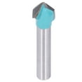 thumbnail image 4 of V Shaped Router Bits, V Groove Bit High Hardness Accurately Machined Clean Cuts  For CNC Engraving For Woodworking, 4 of 8