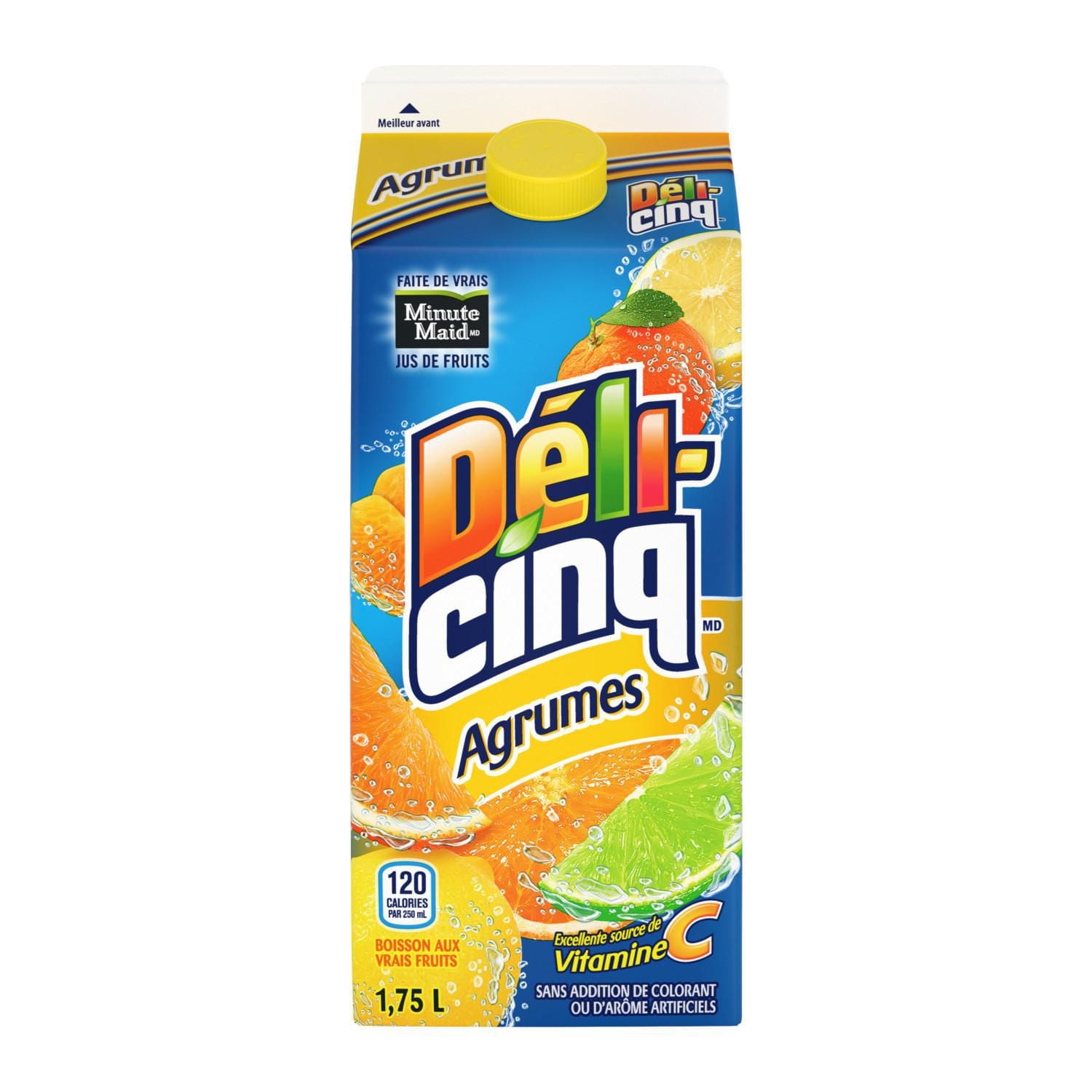 Five Alive Citrus Gable top, 1.75 Liters