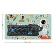thumbnail image 2 of Characters Cuphead Show Mouse Pad Extended Gaming No-sliped Large Desk Mat Stitched Edge Keyboard Mat Mousepad, 2 of 7