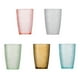 thumbnail image 1 of BRIGHTFUFU Taza de agua transparente acrílica de 5 piezas Taza de cerveza apilable Tazas para beber Suministros para fiestas, 1 of 7