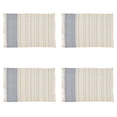 thumbnail image 3 of Saro Lifestyle Striped Dobby Placemat (Set of 4), 3 of 4