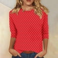 thumbnail image 2 of Women Summer 2025 Elegant Patchwork Short Sleeve Round Neck Loose Fit Casual Dress for Beach Vacations and Daily Wear, 2 of 5