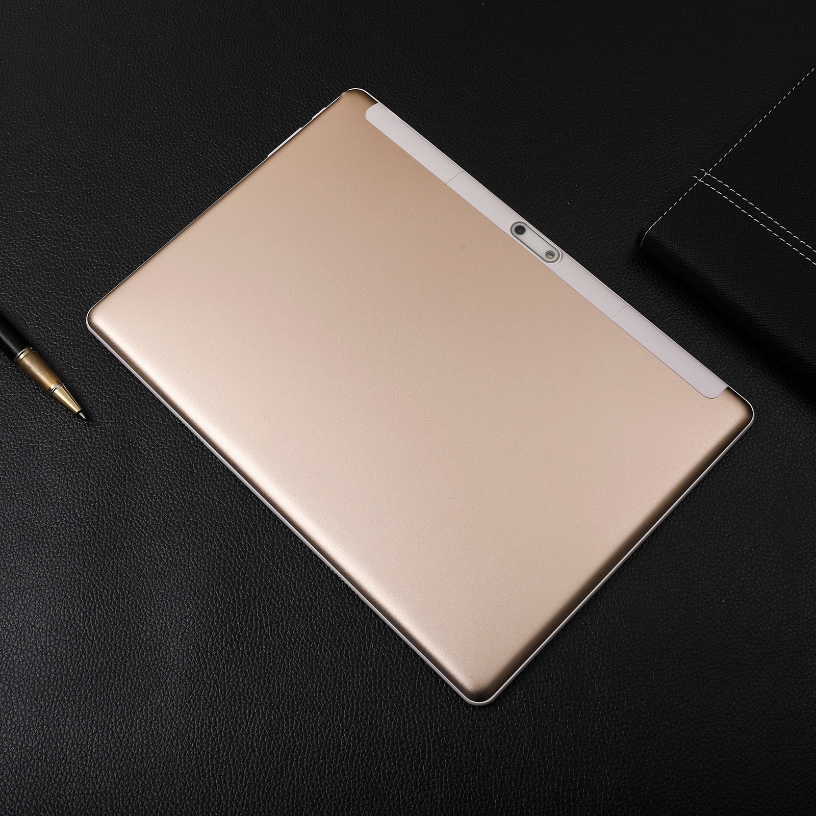 Android Tablets on Sale, Hwkond Upgraded 10.1-inch Tablet Computer 2+16G 10 Core Android Ultra-thin High-definition Screen Learning Game Video Office Tablet Supports SIM Card Voice Call,Gold