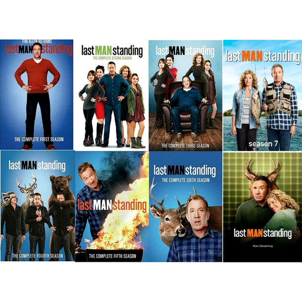 Last Man Standing Complete Series Dvd Seasons 1 8 Walmart Com