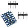 thumbnail image 4 of 60Pcs 4 Channel IIC I2C Logic Level Converter Bi-Directional Module 3.3V to 5V Shifter for (Pack of 60), 4 of 5