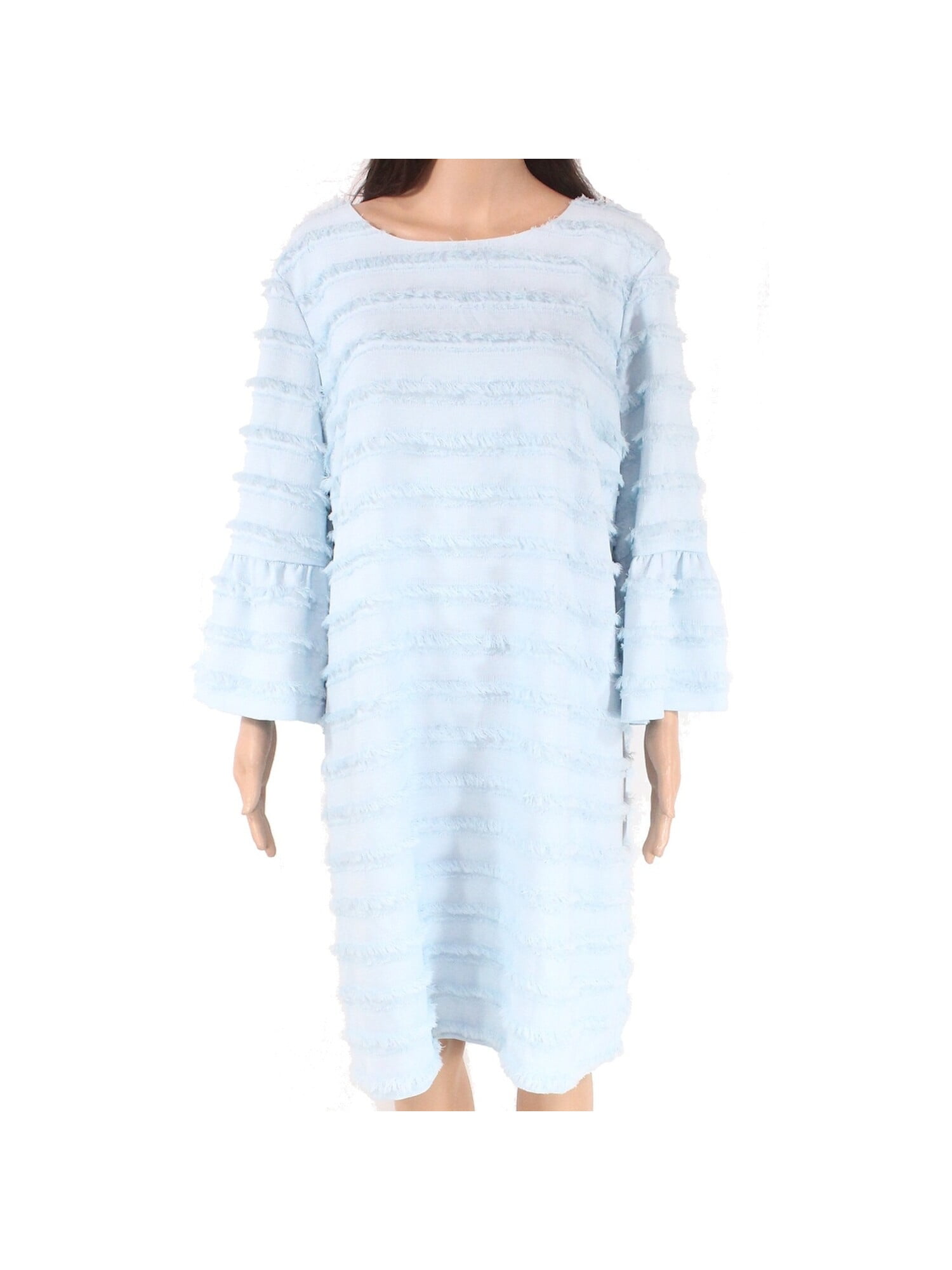light blue work dress