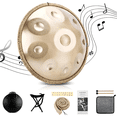 thumbnail image 2 of Handpan 18 Pulgadas 9 Notas G Menor Dorado, 2 of 5