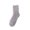 Gray, variant on Lovskoo Slipper Socks for Women Low Cut Winter Coral Fleece Socks Middle Tube Sleeping Home Solid Stocking Cute Novelty Crew Socks White