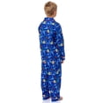 thumbnail image 5 of The Polar Express Christmas AOP Icons Sleepwear Button-Up Coat Front Kids 2-Piece Pajama Set, 5 of 7