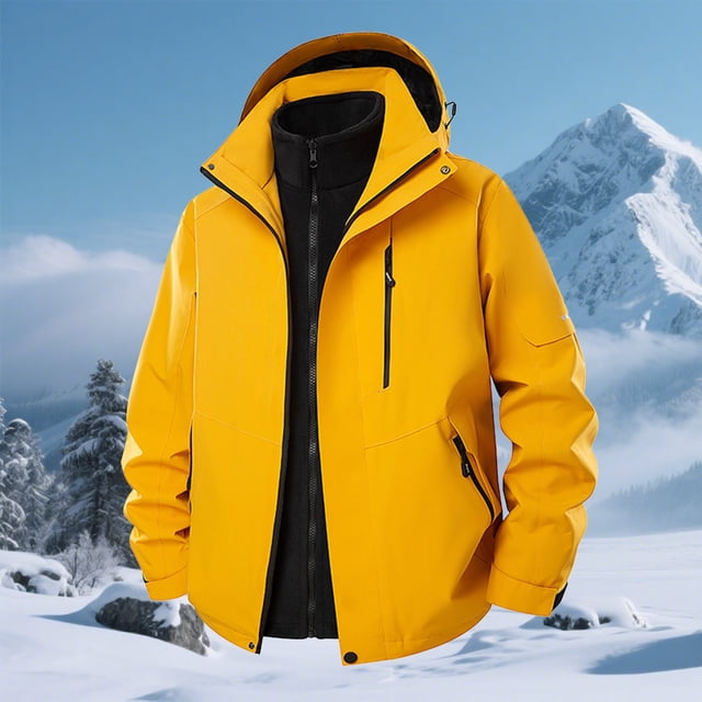 TIMIFIS Manteau de Pluie Athlétique Léger pour Hommes Imperméable Coupe-Vent, à Capuche pour Golf Cyclisme Course Jogging Randonnée Imperméable à Fermeture Éclair Manches Longues Décontracté Manteau Uni avec Poche