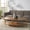 Natural, variant on Safavieh Couture Leonardi Oval Wood Modern Coffee Table, Natural