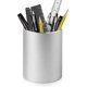 thumbnail image 1 of Portalápices para escritorio, portalápices de metal para escritorio, soporte para brochas de maquillaje, organizador de escritorio para bolígrafos y portalápices para oficina, plateado, 3,15 x 3,94, 1 of 5
