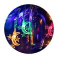 thumbnail image 2 of sunsanly String Light Creative Shape IP43 Waterproof Energy-saving Battery Operated Non-Glaring Soft Lighting Indoor Outdoor Moon Star LED String Light Ornament Party Supplies, 2 of 8