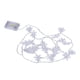 thumbnail image 2 of Teissuly 3Meters 20LED Christmas Snowflake String Lights Winter Fairyland Home Decor Teissuly WER202310162176, 2 of 9