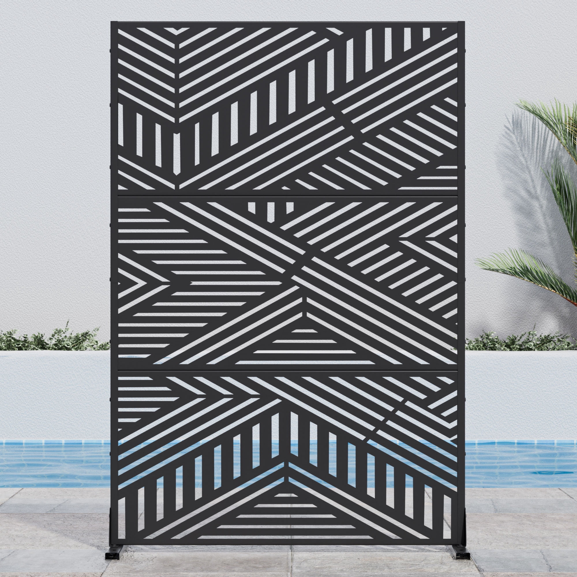 Privacy Metal Screen Fence Panel