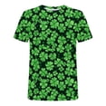 thumbnail image 4 of Ceisia Men's Slim Fit Short Sleeve T-Shirt St. Patrick's Day Themed Print Clover Spring Summer Shirt Gift, 4 of 5