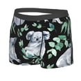thumbnail image 2 of Kll Cartoon Koala Bear Men'S Cotton Boxer Briefs Underwear-Medium, 2 of 9