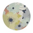 thumbnail image 4 of Orinice Flower Pattern Round Table Cover Stain Resistant Washable Indoor Outdoor Tablecloth Kitchen Dining Wedding Parties Full Width Single-Sided Printing 100% Polyester Fiber 54-58, 4 of 8