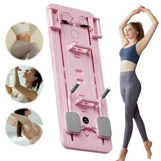 Reformer Set Tabla Ejercicios Abdominales Con Tapete Y Mostrador para Hombres Mujeres