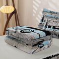 thumbnail image 5 of catabedysis Vintage Camping Zipper Twin Comforter Sets with Fitted Sheet and 2 Pillowcases,Mountain Camper Print Zipper Bedding Set For Boys,Multicolor,Light Gray Reversible,4 Pieces, 5 of 7