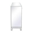 thumbnail image 5 of Reflexion 72 in. mirrored credenza in antique silver, 5 of 12