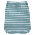 thumbnail image 6 of Wenseny Stripe Straight Skirt for Women Elastic Waist Fashion Casual Skirts Aqua S, 6 of 6