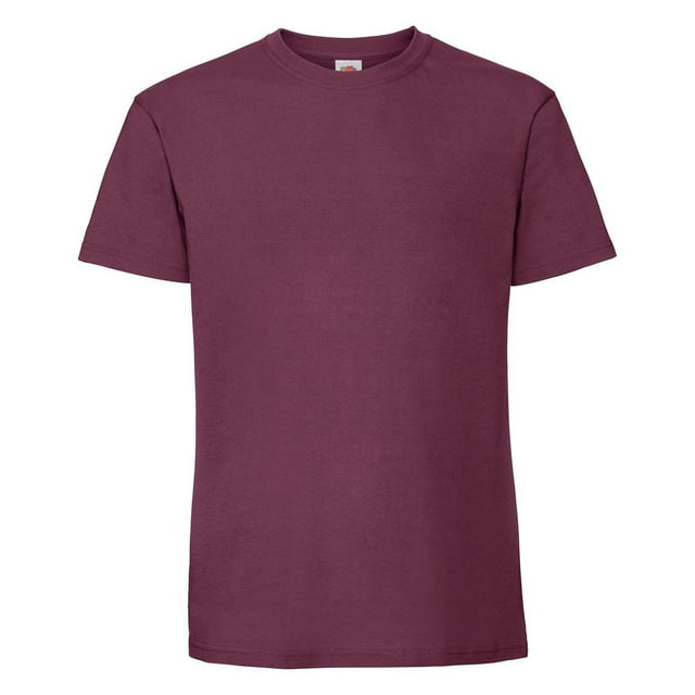 Fruit Of The Loom T-Shirt Premium en Filage à Anneaux pour Hommes