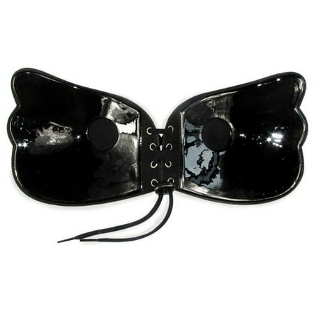 Women Self Adhesive Strapless Bandage Blackless Solid Bra Stick Underwear Invisible Bra
