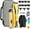 US Plug + Yellow, variant on Cordless Hair Trimmer - Ear and Nose Shaver