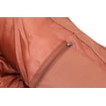 thumbnail image 5 of Men's Heavyweight Water And Wind Resistant Removable Hood Insulated Jacket (Brown, 3XL), 5 of 5