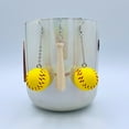 thumbnail image 4 of Mall of Style - Softball Stuff for Moms - Softball Team Moms - Softball Jewelry (Bat & Ball Pair), 4 of 6