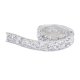 thumbnail image 1 of Cinta de Diamantes de Imitación ANGGREK Plateada 2 Piezas Para Ropa, 1 of 7