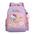 thumbnail image 1 of Sac d'École Mignon à Roulettes Étudiant Enfants Hello Kitty Sanrio Anime Nouveau Sac Grande Capacité Sacs Imperméables Sac à Dos à Roulettes avec Roue, 1 of 4