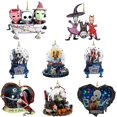 thumbnail image 1 of Adornos para árboles de Navidad, 8 piezas de colgantes acrílicos, bonitos adornos navideños de pesadilla para interiores, hogar, vacaciones, decoración colgante para interiores de automóviles, adornos, 1 of 7