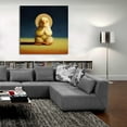 thumbnail image 5 of Epic Art 'Yoga Chick Lotus' by Lucia Heffernan, 36"x36", 5 of 8
