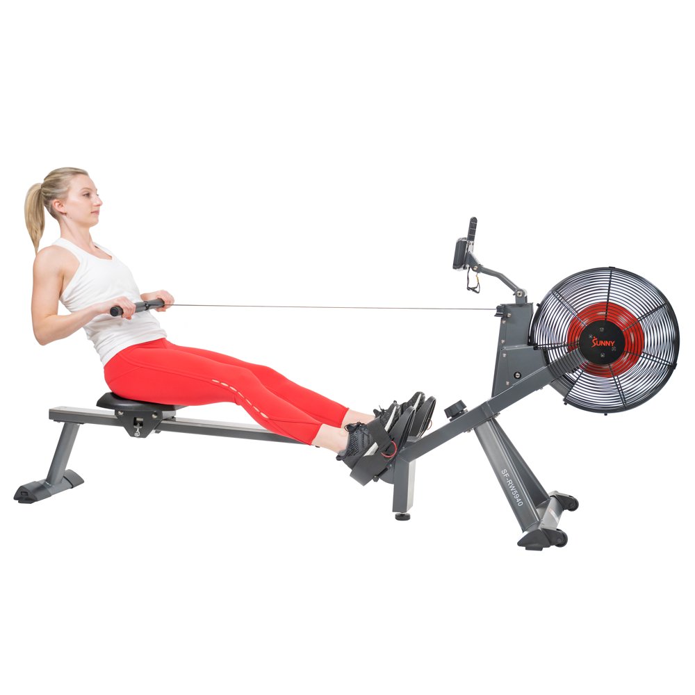 Sunny Health & Fitness Air Resistance Concept Rowing Exercise
