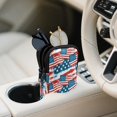 thumbnail image 3 of SEANATIVE Soft Neoprene Zipper Eyeglasses Pouch with Double Compartment Glasses Case Water-Resistant Lightweight Portable Eyewear Holder Bag for Women Men Travel, American Flag Print, 3 of 7