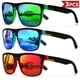 thumbnail image 1 of Typpkmm 1/3/ Men Classical Square Sports Sunglasses Lightweight Pc Frame Uv400 for Driving Fishing Cycling Unisex Durability 4PCS, 1 of 7