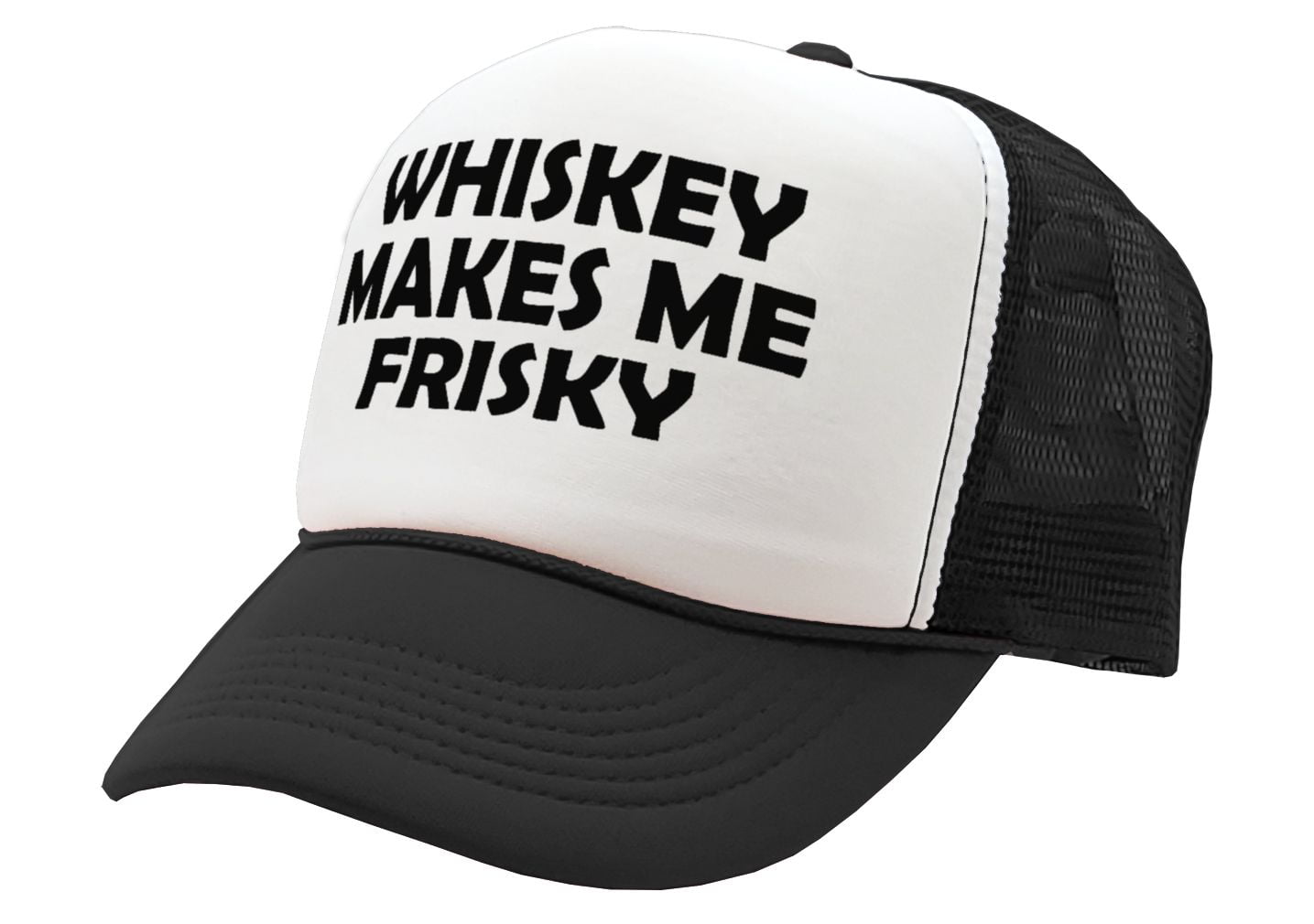 Whiskey Makes Me Frisky Cap 