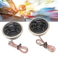 thumbnail image 4 of Dome Tweeter, Car Loudspeaker 1 Pair Flush Mount Built In Capacitor For Car Audio Systems, 4 of 8