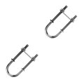 thumbnail image 4 of Thinsony Vis en U en Acier Inoxydable 304 pour Applications Marines Solide et Fiable Argent M12 2Ensemble, 4 of 6