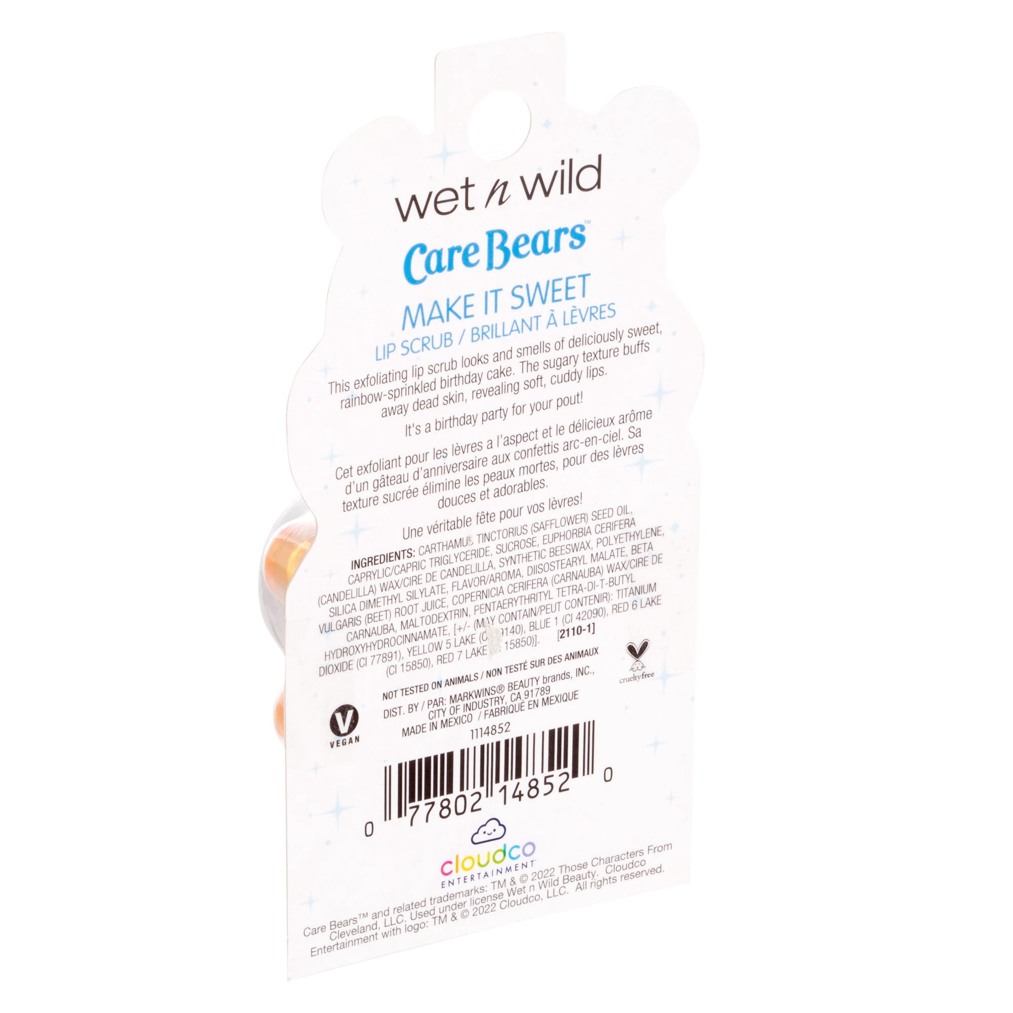 Wet N Wild Care Bears Collection - Make it Sweet Lip Scrub