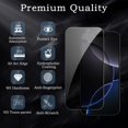 thumbnail image 2 of 3 Pack for iPhone 17 Pro Privacy Screen Protector, 9H Anti Spy Dark Tempered Glass Screen Protector for iPhone 17 Pro, Easy Installation, Bubble Free, 2 of 7