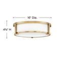 thumbnail image 5 of Hinkley Lighting - Three Light Flush Mount - Foyer - Lowell - 21W 3 LED Large, 5 of 7