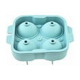 thumbnail image 1 of Silicone Round Ice Tray Ice Molds Ice Ball Maker With Lid Big Ice Cubes For Whiskey Cocktails, 1 of 5
