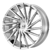 ASANTI BLACK ABL-18 MATAR 20X8.5 BLANK 15ET 74.1CB CHROME WHEEL